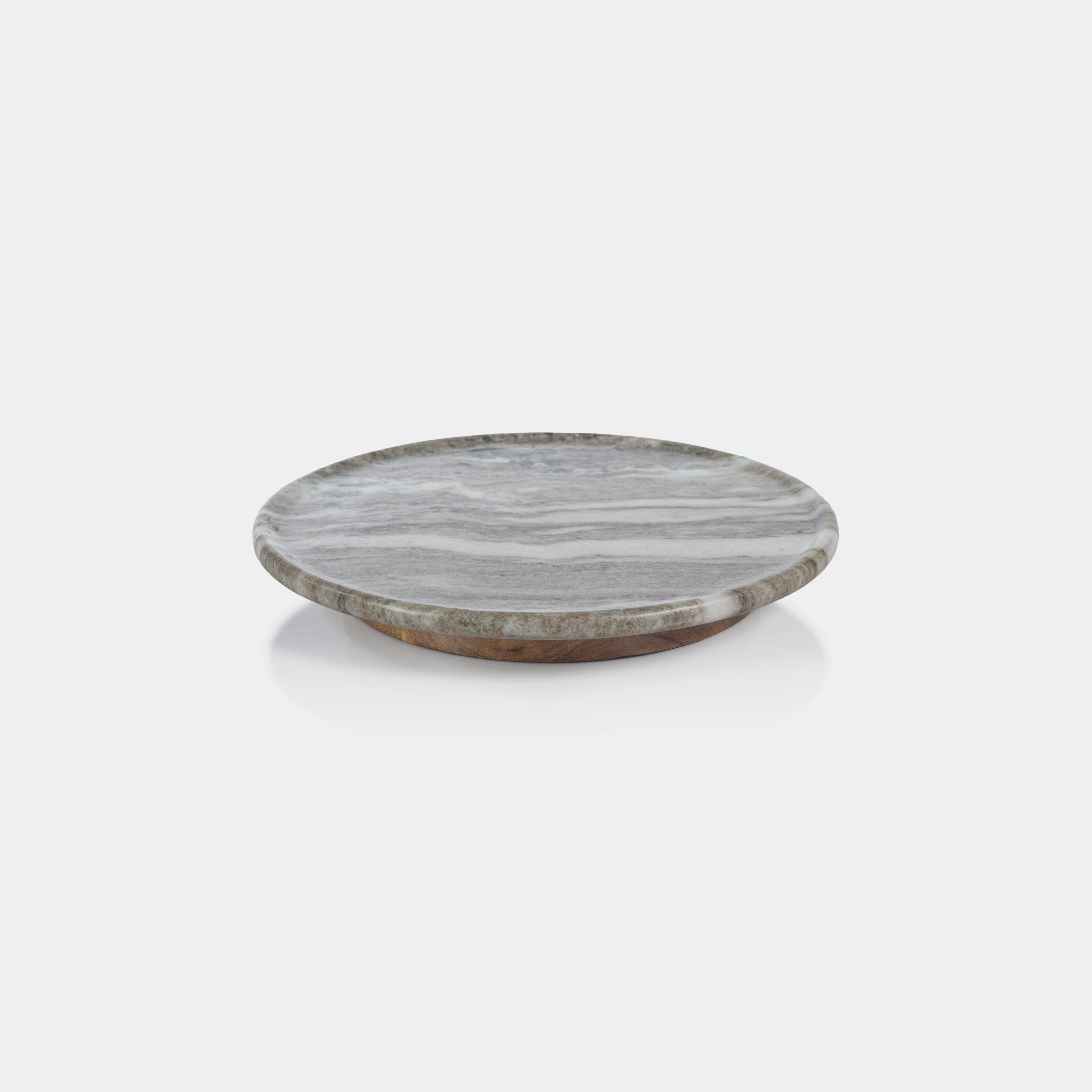 Image of Crema Marfil Marble Lazy Susan