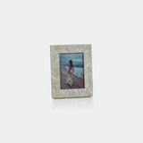 Image of Bone Braided Photo Frame