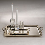 Image of Manetta Steel and Brass Tray