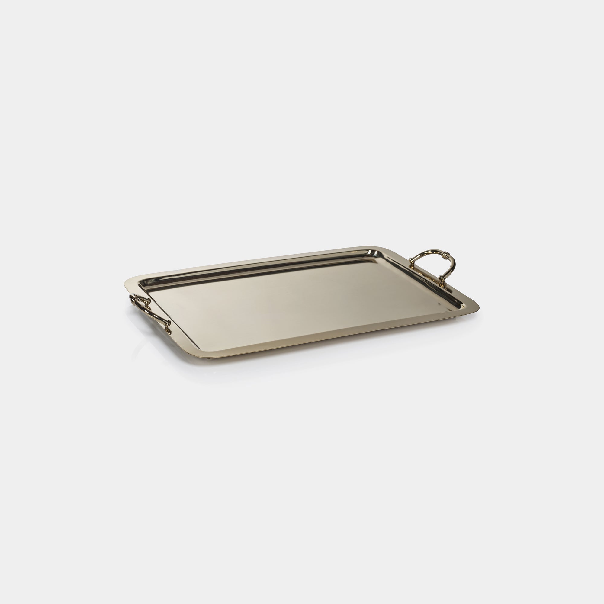 Image of Manetta Steel and Brass Tray