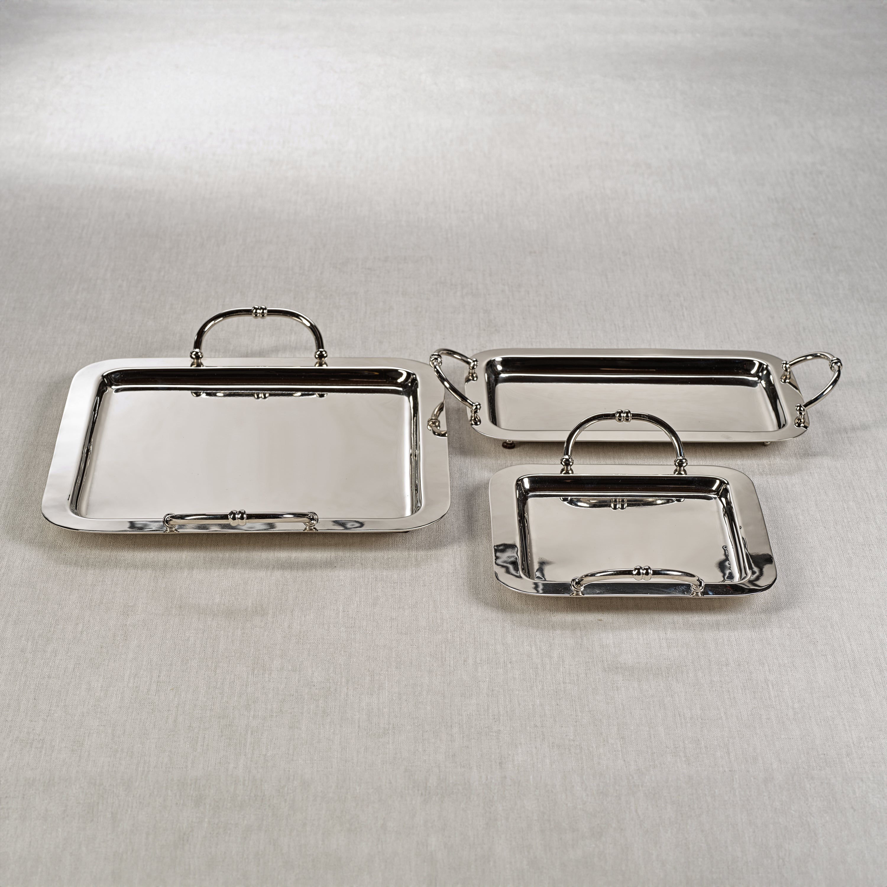 Image of Manetta Steel and Brass Tray