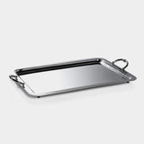 Manetta Alloy and Brass Tray - Polished Nickel - 24 in
