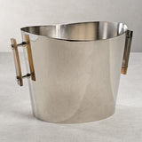 Image of The Berkeley Ice Bucket with Horn Handles