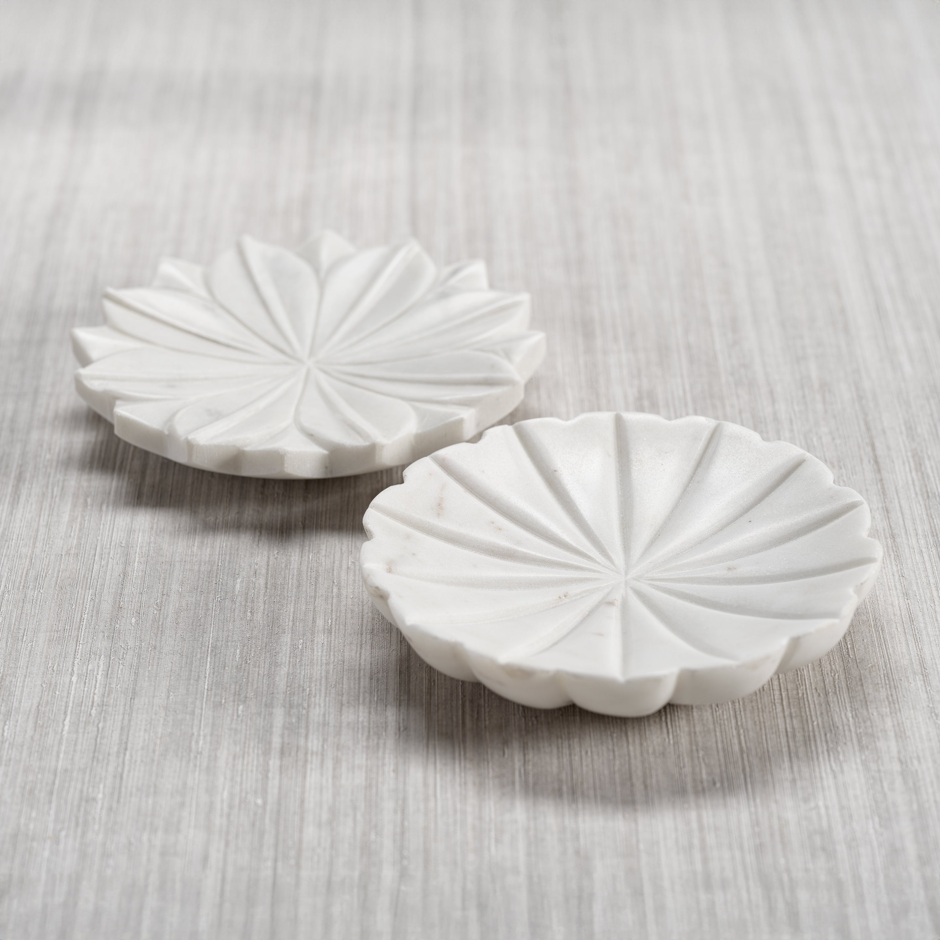 Image of Flower Marble Dishes