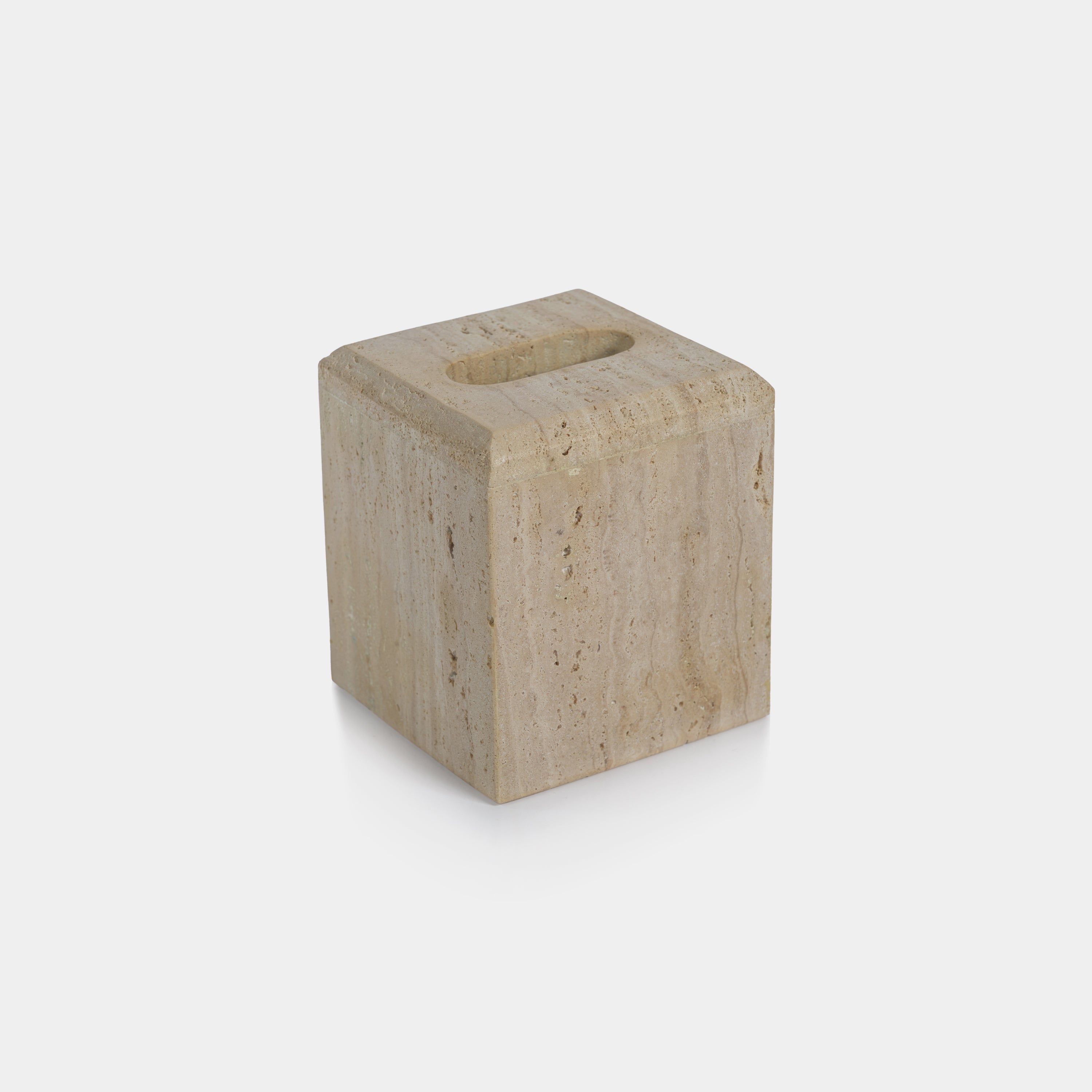 Image of Travertine Marble Tissue Box