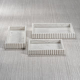 Image of Camogli Scalloped Marble Tray