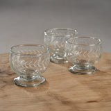 Handmade Etched Tequila / Mezcal Glass - Clear and Shiny