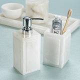 Image of Côte d'Azur Alabaster Lotion & Soap Dispenser