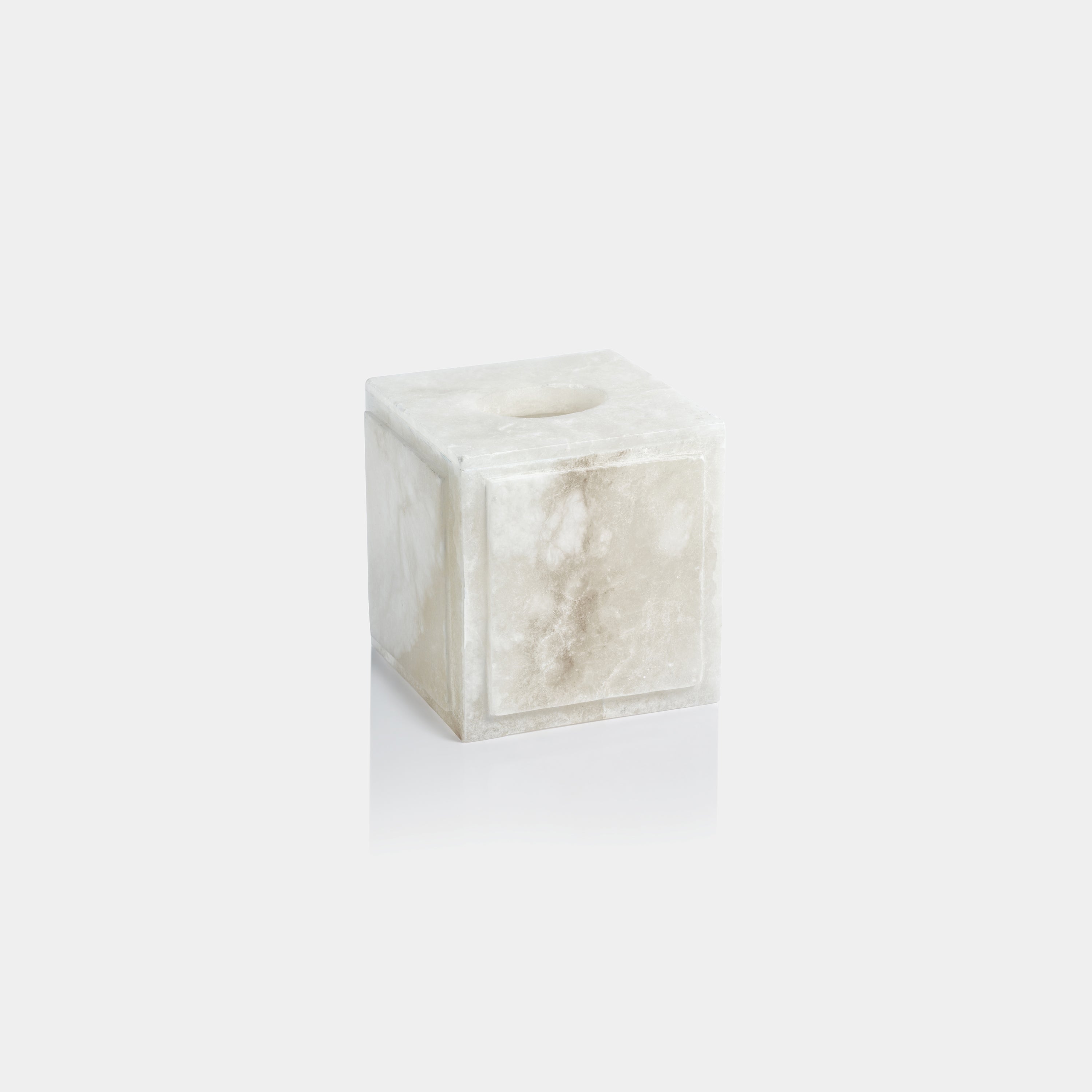 Image of Côte d'Azur Alabaster Tissue Box