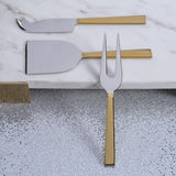 Image of Modernist Two-Tone Cheese Knife Set