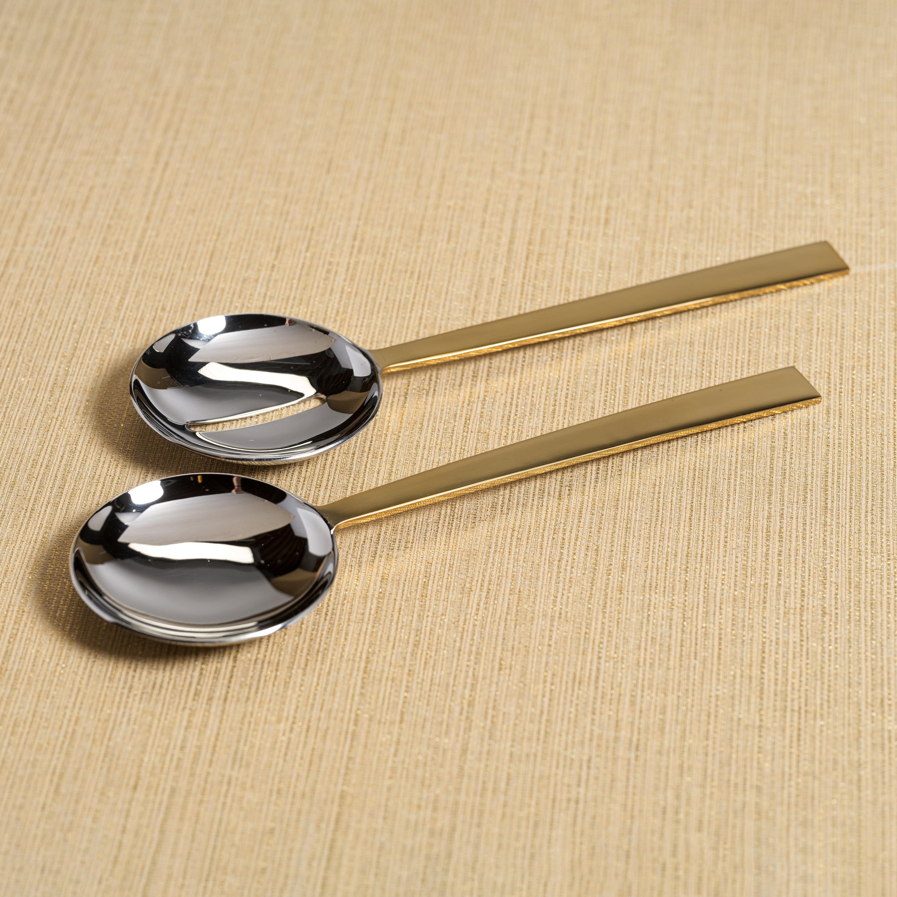 Image of Two-Tone Salad Server Set