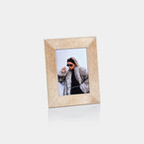 Image of Corviglia Hair On Hide Leather Photo Frame