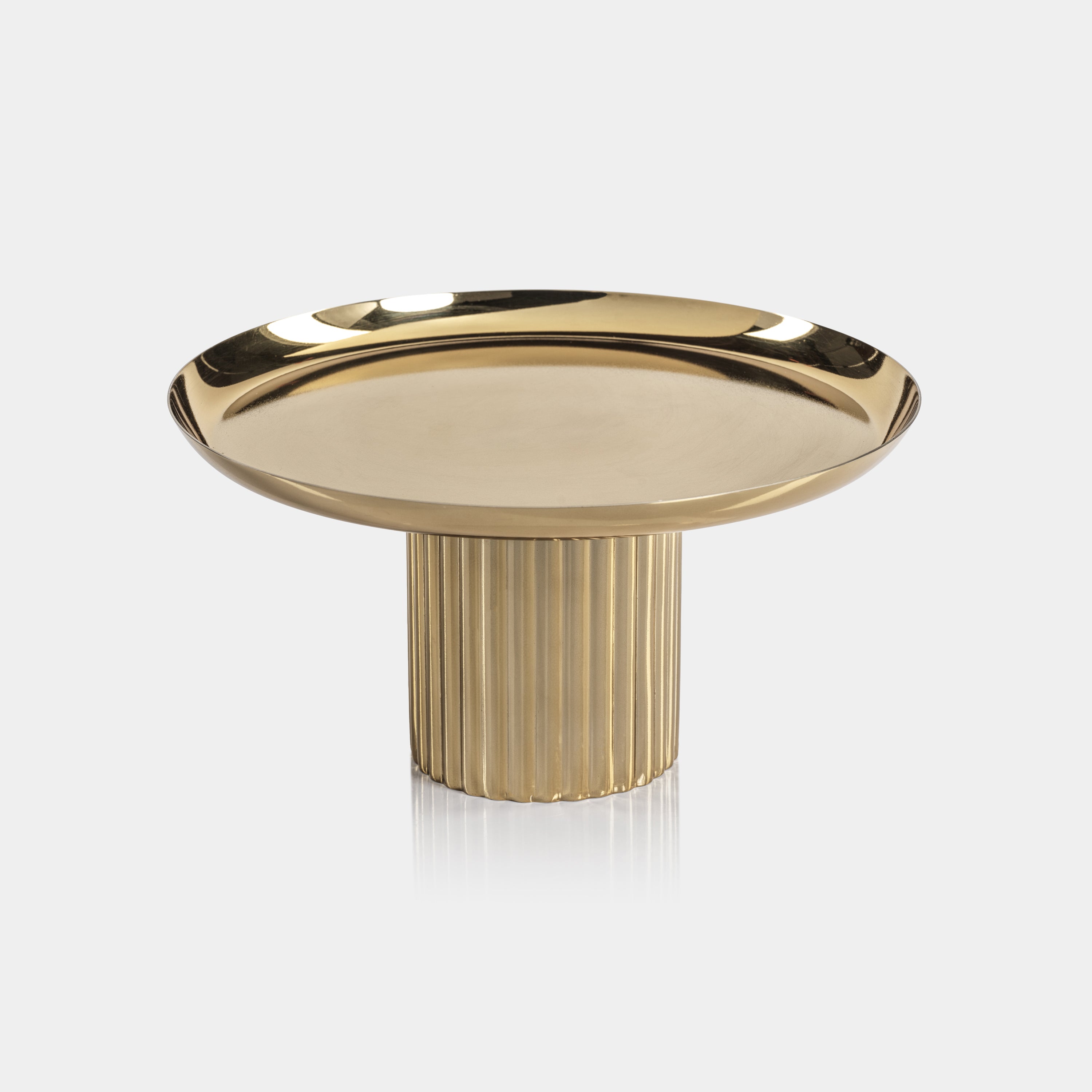Image of Stainless Steel Footed Cake Stand