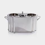 Alsace Brass 2-Bottle Wine Cooler (PRE-ORDER)