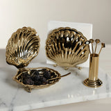 Evil Eye 4-Piece Set Cocktail Picks with Stand, Polished Gold