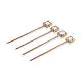 Spiga 4-Piece Set Cocktail Picks