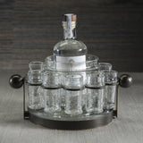 Agave 10-Piece Tequila Shot Set with Ice Bucket