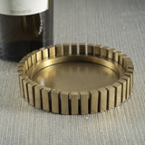 Cirque Metal Wine Bottle Coaster