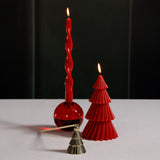 Christmas Tree Design Brass Candle Snuffer