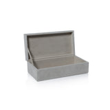Arden Suede Leather Decorative Box