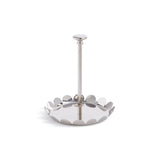Lucente Polished Scalloped Metal Display & Serving Tray by The Favorites