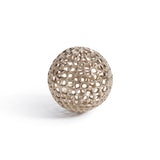 Reticolo Decorative Gold Metal Orb by The Favorites
