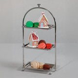 High Tea 3-Tier Stand, Nickel