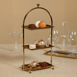 High Tea 3-Tier Stand, Gold