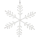 Beaded Snowflake Christmas Hanging Décor Ornaments, Set of 12 by The Favorites