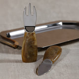 Boxed Cheese Knife Set with Resin Handles, 2-Piece