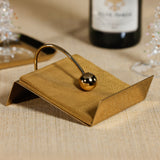 Sleek Decorative Metal Cocktail Napkin Holder