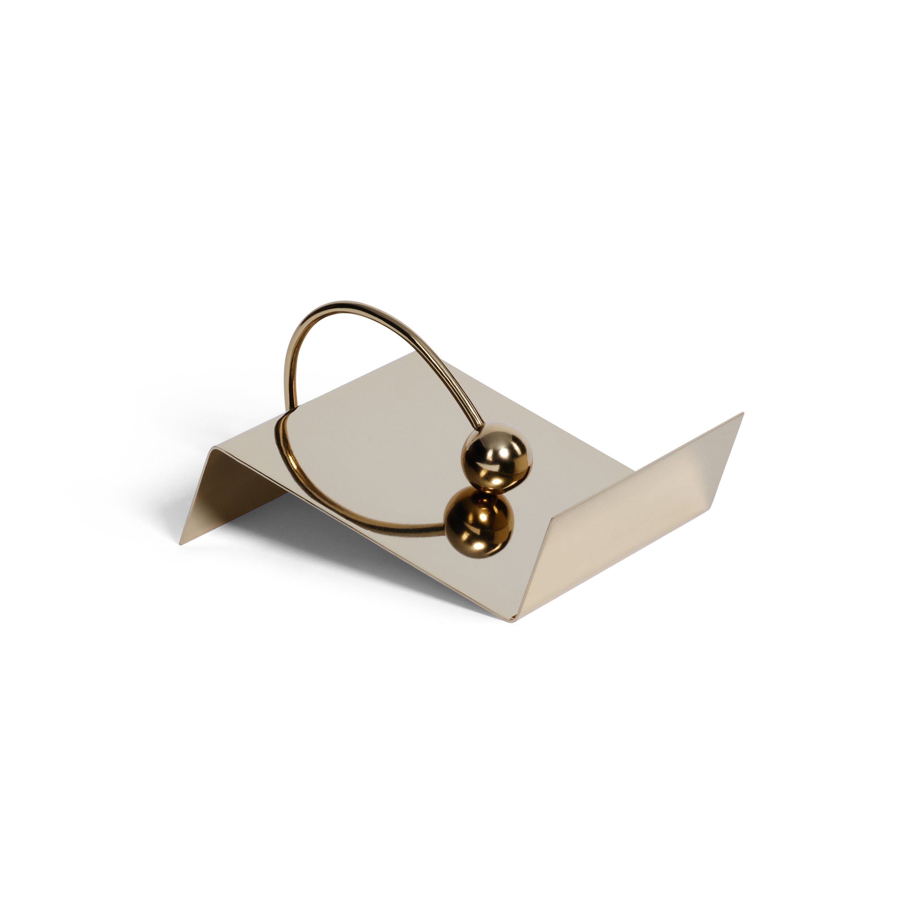 Sleek Decorative Metal Cocktail Napkin Holder by The Favorites
