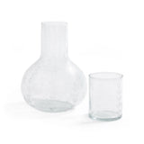 Caspian Carafe - Etched Flower Design
