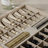 Luxury Chess & Checkers Game Set with Wood Veneer Board - Copenhagen