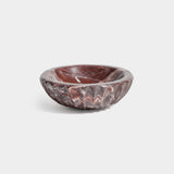 Selene Red Levanto Marble Decorative Bowl