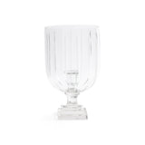 Maison de Verre Straight Cut Glass Hurricane Taper Holder