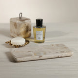 Crema Fossil Marble Vanity Tray