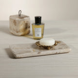 Crema Fossil Marble Vanity Tray