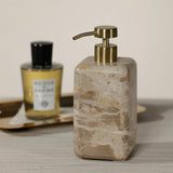 Crema Fossil Marble Soap & Lotion Dispenser