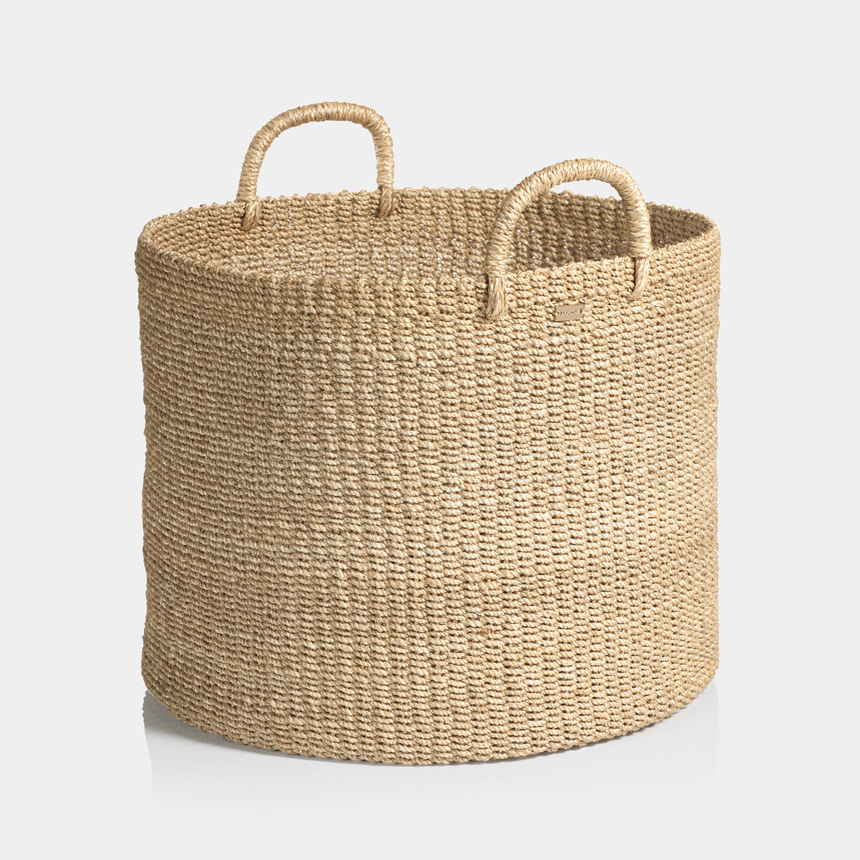 Image of Camille Round Abaca Basket