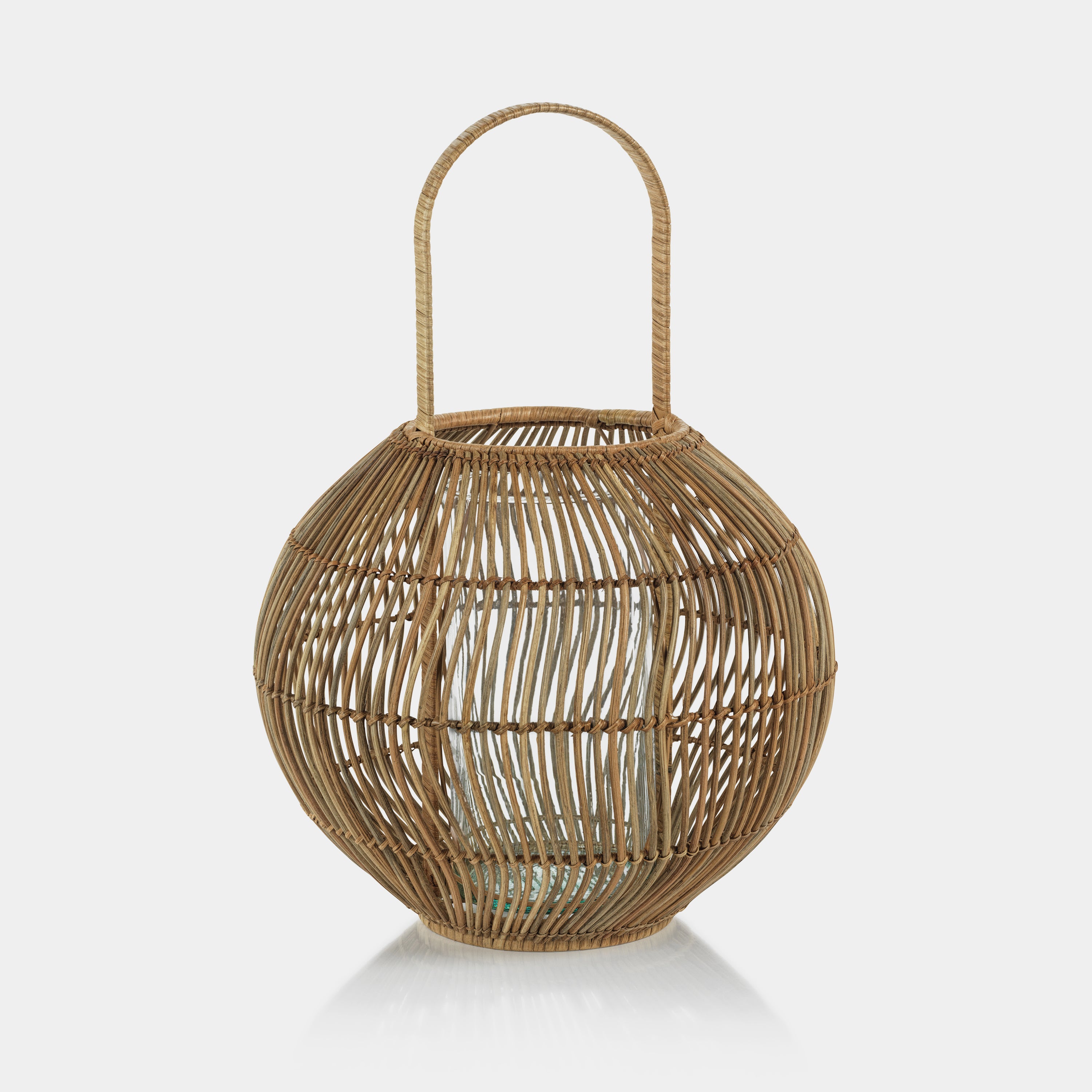 Image of Portofino Rattan Woven Lantern