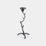 Image of Twig Design Wrought Iron Candle Holder