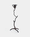 Image of Twig Design Wrought Iron Candle Holder