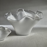 Image of Tropezana Tall Wave Glass Bowl