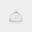 Image of Loulou Optic Pastry Glass Plate with Cloche