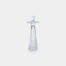 Image of Tall Ribbed Glass Taper Holder