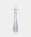 Image of Tall Ribbed Glass Taper Holder