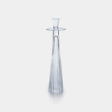 Image of Tall Ribbed Glass Taper Holder