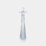 Image of Tall Ribbed Glass Taper Holder