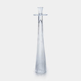 Image of Tall Ribbed Glass Taper Holder